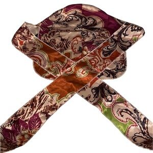 Beautiful Patterned Design Satin Bonnet - Evolve